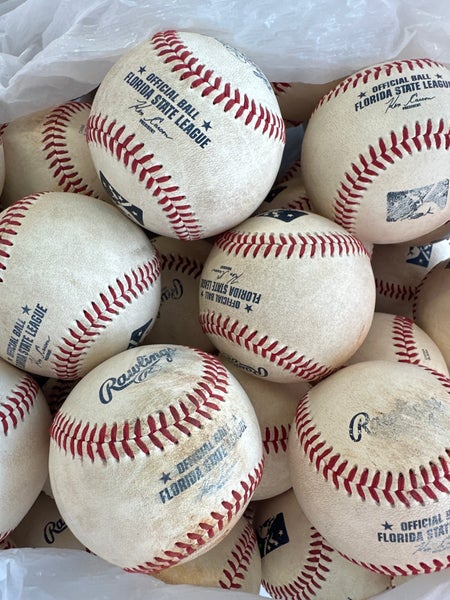 Game used Florida State League Minor League Baseballs