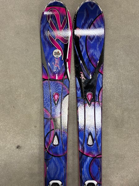 K2 SuperFree Women's Skis 146cm w/ Marker Bindings – All-Terrain