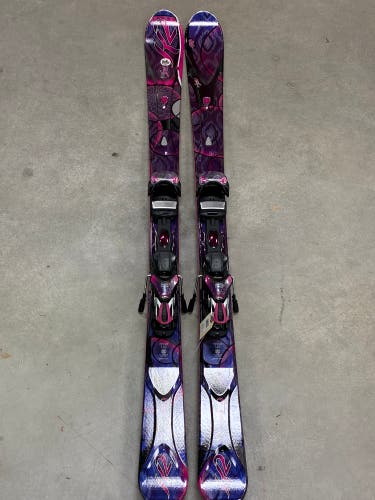 K2 SuperFree Women’s Skis 146cm w/ Marker Bindings – All-Terrain Rocker (146mm)
