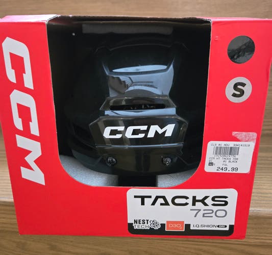 CCM Tacks 720 Helmet black size small