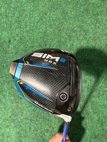 TaylorMade SIM2 Max 12° Driver RH (Regular Flex) | (Used) Oban Devotion 55 Shaft