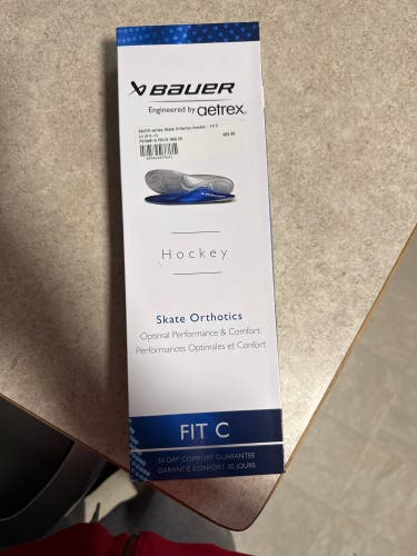 Bauer Orthotics Insoles Fit C size 8-8.5