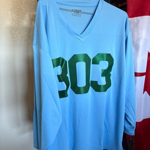 Team Set 21 Senior Hockey Jerseys Blue/Green