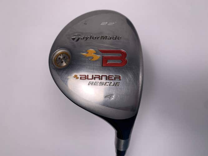 TaylorMade Burner Rescue 2008 4 Hybrid 22* REAX 60g Regular Graphite Mens RH