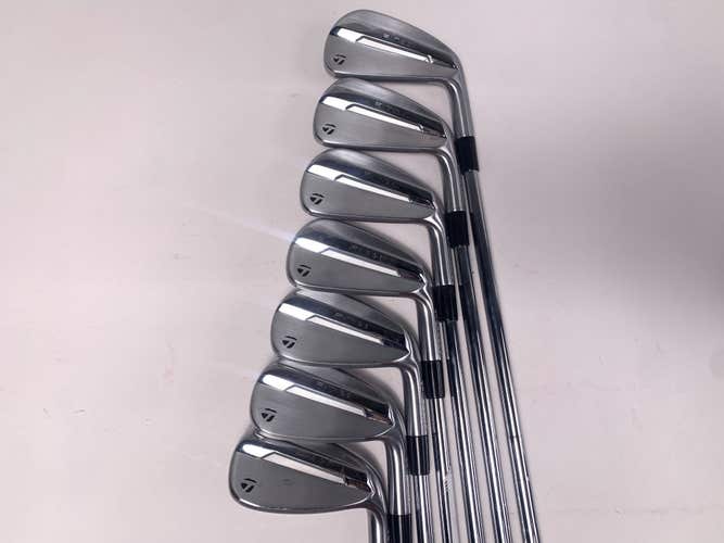 TaylorMade P790 2025 Iron Set 4-PW KBS Tour Lite Stiff Steel Mens RH