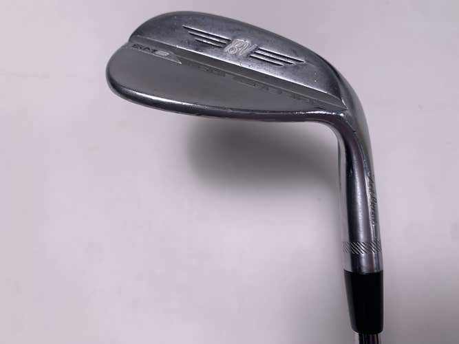 Titleist Vokey SM8 Tour Chrome Gap Wedge GW 50* 8 Bounce F-Grind Wedge Mens RH
