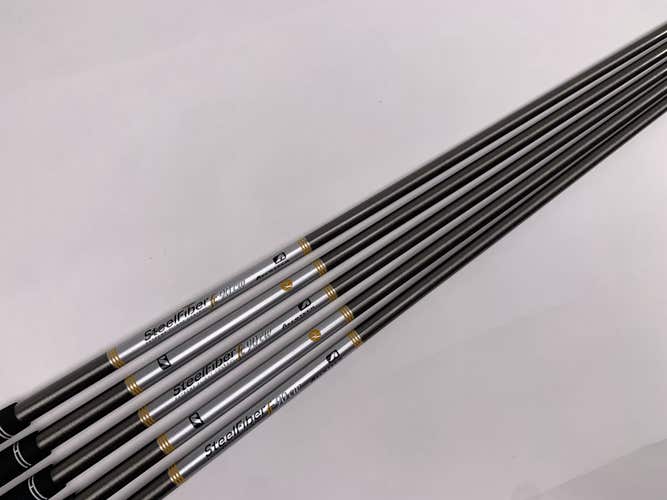 AeroTech SteelFiber fc90cw F4 Stiff Iron Set 5 Shafts 34''-36''- Pull 0.355