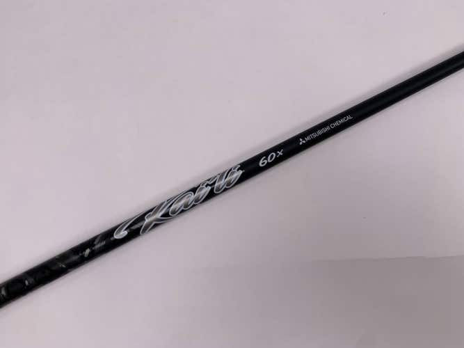 Mitsubishi Chemical Kai'li White 60X 60g XStiff Driver Shaft 44.75"-Taylormade