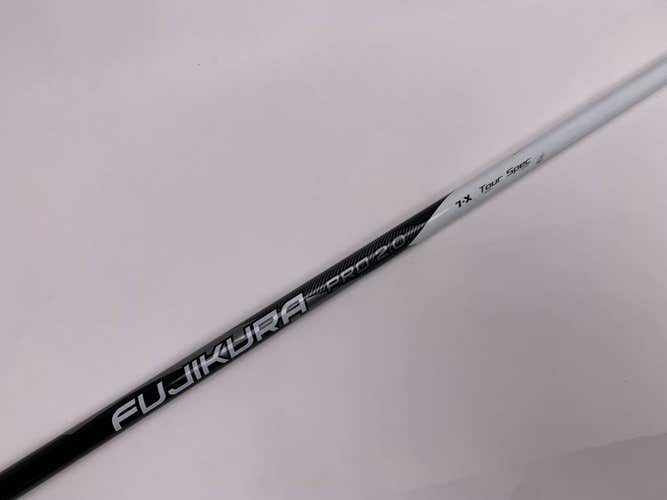 Fujikura Pro 2.0 7-X Tour Spec Extra Stiff Driver Shaft 44.5"-Taylormade