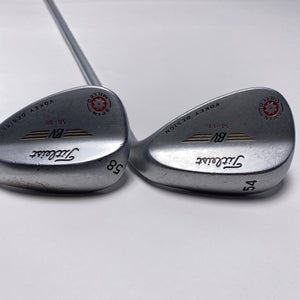 Titleist Vokey Spin Milled Chrome 2009 Wedge Set 54* 11 | 58* 8 Wedge RH