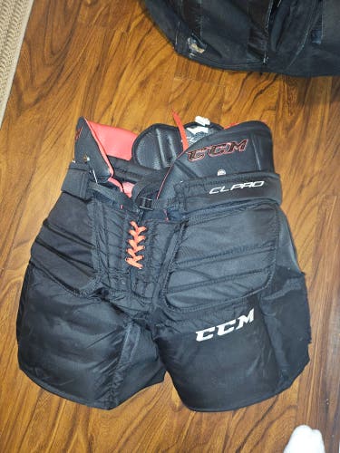 Medium Senior CCM CL Pro Hockey Goalie Pants Pro Stock (Used)