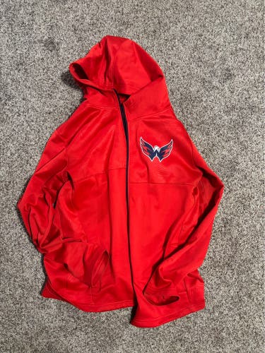 Washington Capitals Full Zip Red Men's Large Jacket (Used)