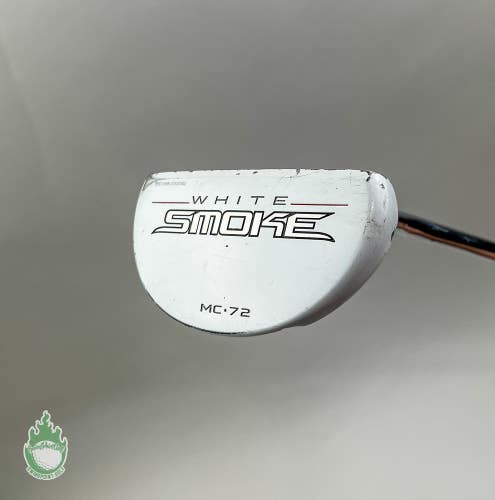 Right Handed TaylorMade White Smoke MC-72 35" Putter Steel Golf Club