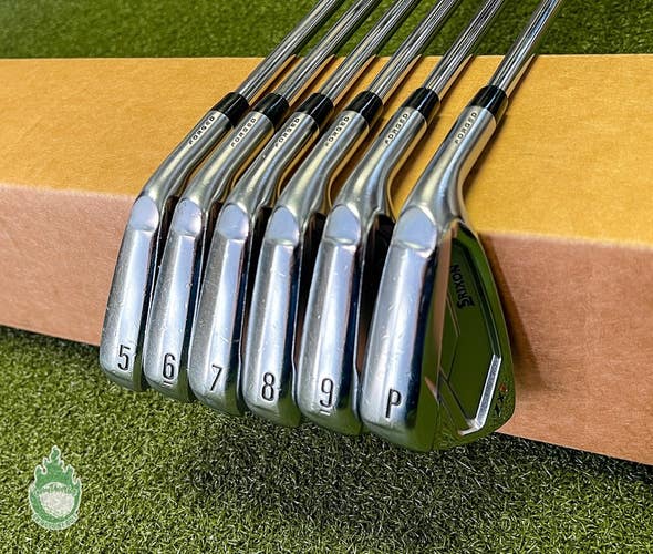 Used Srixon ZX7 Forged Irons 5-PW Oban CT-125g Extra Stiff Flex Steel Golf Set