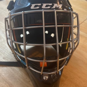 Junior 2023 Large CCM Axis 1.9 Goalie Mask (Used)