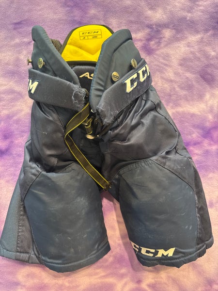 Blue Junior Large CCM AS1 Hockey Pants (Used)