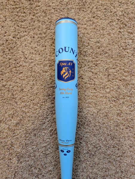 2025 Combat MFG Spec A1 Alloy BBCOR Certified Bat (-3) 30 oz 33" (Used)