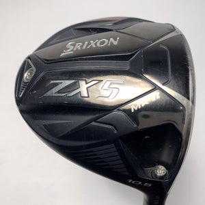 Srixon ZX5 MKII Driver 10.5* Fujikura Ventus Black 6X Velocore X-Stiff Mens RH