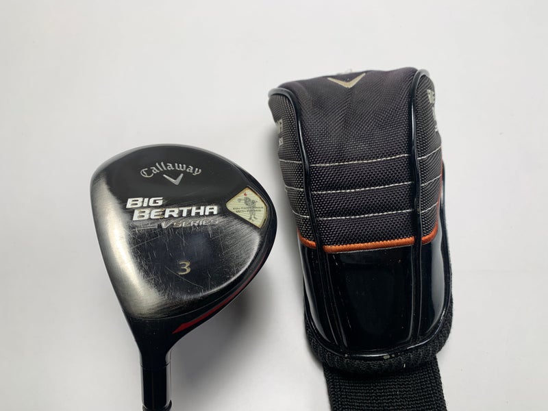 Callaway Big Bertha V Series 3 Wood 15* Mitsubishi Rayon Bassara e52x5ct Reg LH