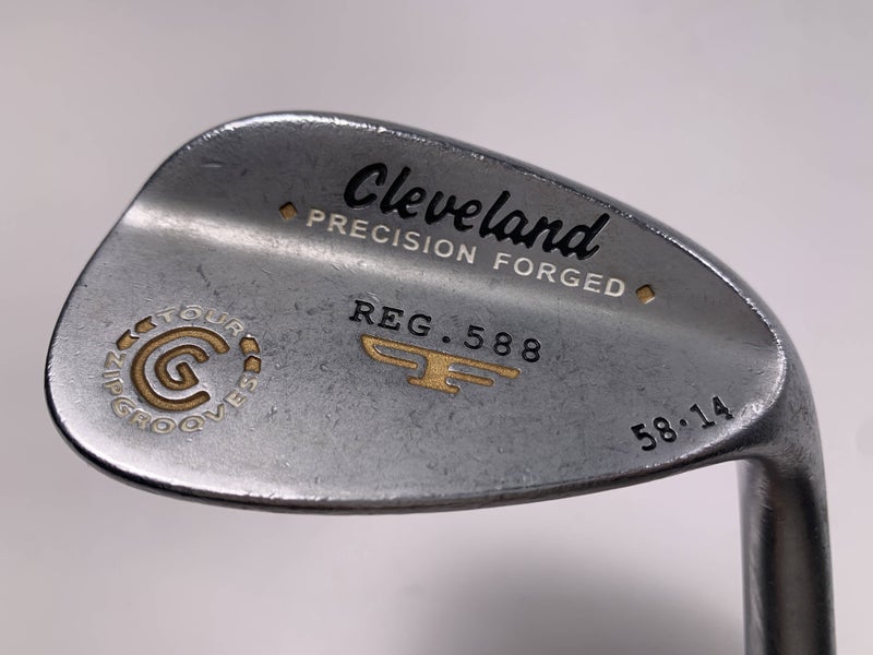 Cleveland 588 Chrome 2012 Lob Wedge LW 58* 14 Bounce Tour Concept Wedge RH