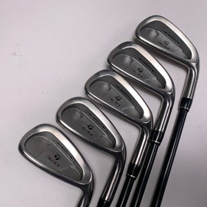 Taylormade 320 Iron Set 4-PW (No 7 or 8) Lite M-70 Senior Graphite Mens RH