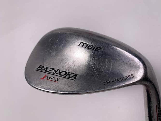 Tour Edge Bazooka Jmax Bounce Stainless Wedge 56* Pure Feel Wedge Steel Mens RH