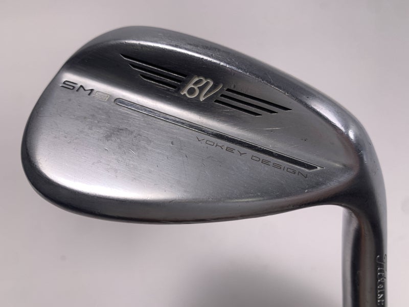 Titleist Vokey SM9 Tour Chrome Lob Wedge LW 58* 10S SteelFiber i95 Regular RH