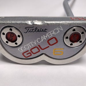 Scotty Cameron Golo 6 2015 Putter 33" Mens RH - READ