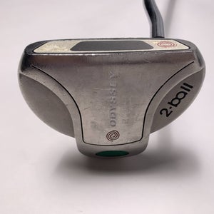 Odyssey White Steel 2-Ball Putter 35" Mens RH