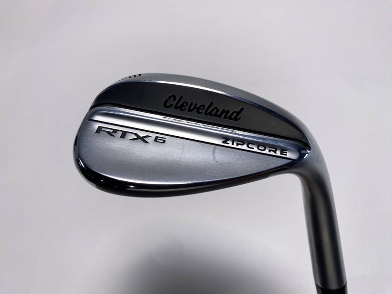 Cleveland RTX 6 ZipCore Tour Satin Lob Wedge LW 58* 10 DG Spinner Mens RH NEW