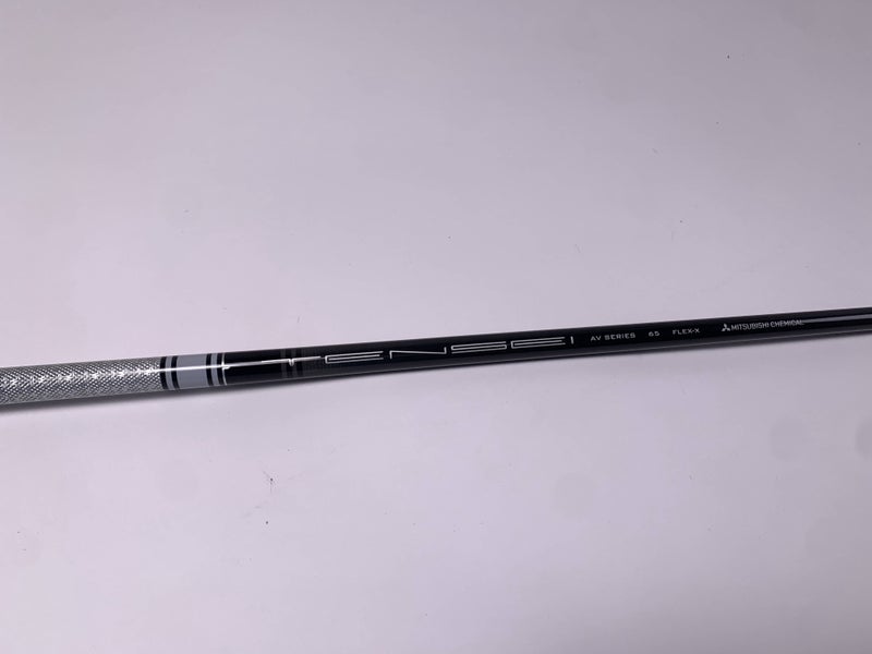 Mitsubishi Chemical Tensei White Raw AV 65g XStiff DRShaft 44.75"-Taylormade