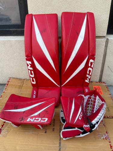 34" CCM Axis XF Pro Regular Goalie Full Set (Used)