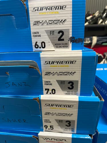 2025 Bauer Supreme Shadow Hockey Skates (New)