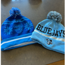 Johns Hopkins Women's Lacrosse Team-Issued Winter Beanies - two