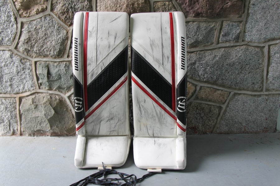 33" 2024 Warrior Ritual G6 Pro+ Goalie Leg Pads with Upgraded G7 Straps