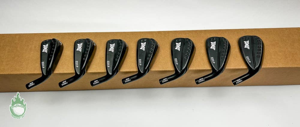 Used RH PXG 0311P Forged Gen 2 Xtreme Darkness Irons 4-PW HEADS Golf Club Set