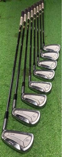 Men's Mizuno MX 23 Right Handed Iron Set Steel Shaft (Used)