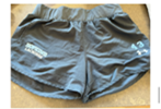 Johns Hopkins Team-Issued Women's Lacrosse Practice Shorts (Grey - Medium)