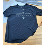 Johns Hopkins Women's Lacrosse Team-Issued Black Shooting Shirt (M)