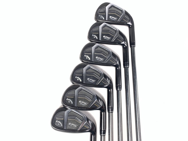 Callaway EPIC Star Iron Set 5-PW Mitsubishi Chemical Grand Bassara 55g Mens RH