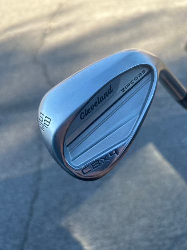 Men's Cleveland CBX 4 Zipcore Right Handed Wedge 58 Degree Steel Shaft (Barely Used)