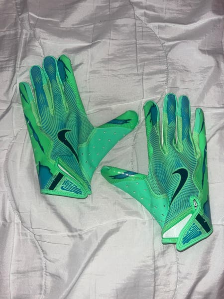 Green Adult Medium Nike Vapor jet 8.0 Gloves (New) | SidelineSwap