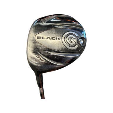 Used Cleveland BLACK Mens Fairway Wood LH 3 Wood 10299-S000301636
