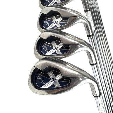 Used Callaway X18 Men's RH Iron Set 3I-AW Uniflex Steel Shaft 11506-S000278615