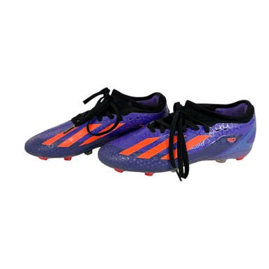 Used Adidas 1110 Soccer Cleats Purple Junior 04 11506-S000277665