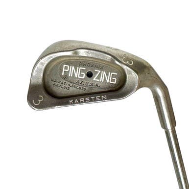 Used Ping ZING BLACK DOT Men's RH 3 Iron Stiff Flex Steel Shaft 11506-S000279227