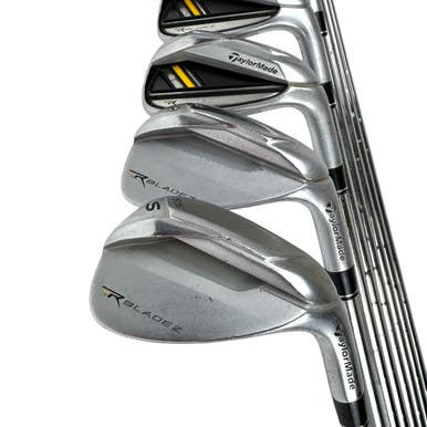 Used Taylormade RBLADEZ Men's RH Iron Set 5I-SW Stiff Flex Steel Shaft 11506-S000281826