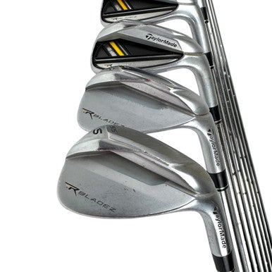 Used Taylormade RBLADEZ Men's RH Iron Set 5I-SW Stiff Flex Steel Shaft 11506-S000281826