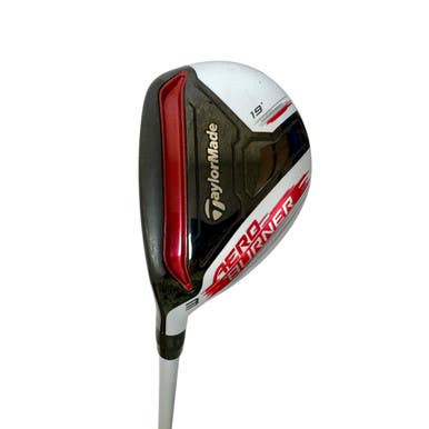 Used Taylormade AEROBURNER Men's LH 3 Hybrid Stiff Flex Graphite Shaft 11506-S000284722