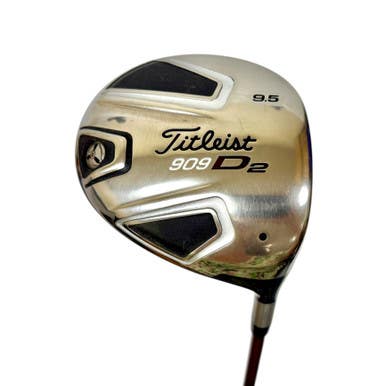 Used Titleist 909 D2 Men's RH 9.5 Degree Driver Stiff Flex Graphite Shaft 11506-S000284730